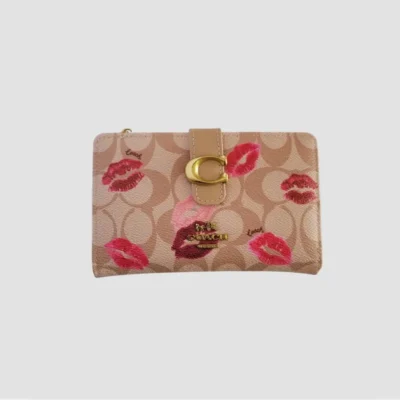 cartera tipo billetera de besos