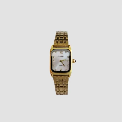 reloj dorado elegante